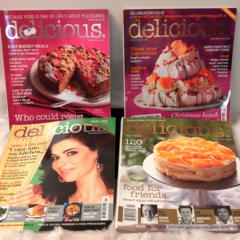 Delicious Cooking Magazine 4 Issues